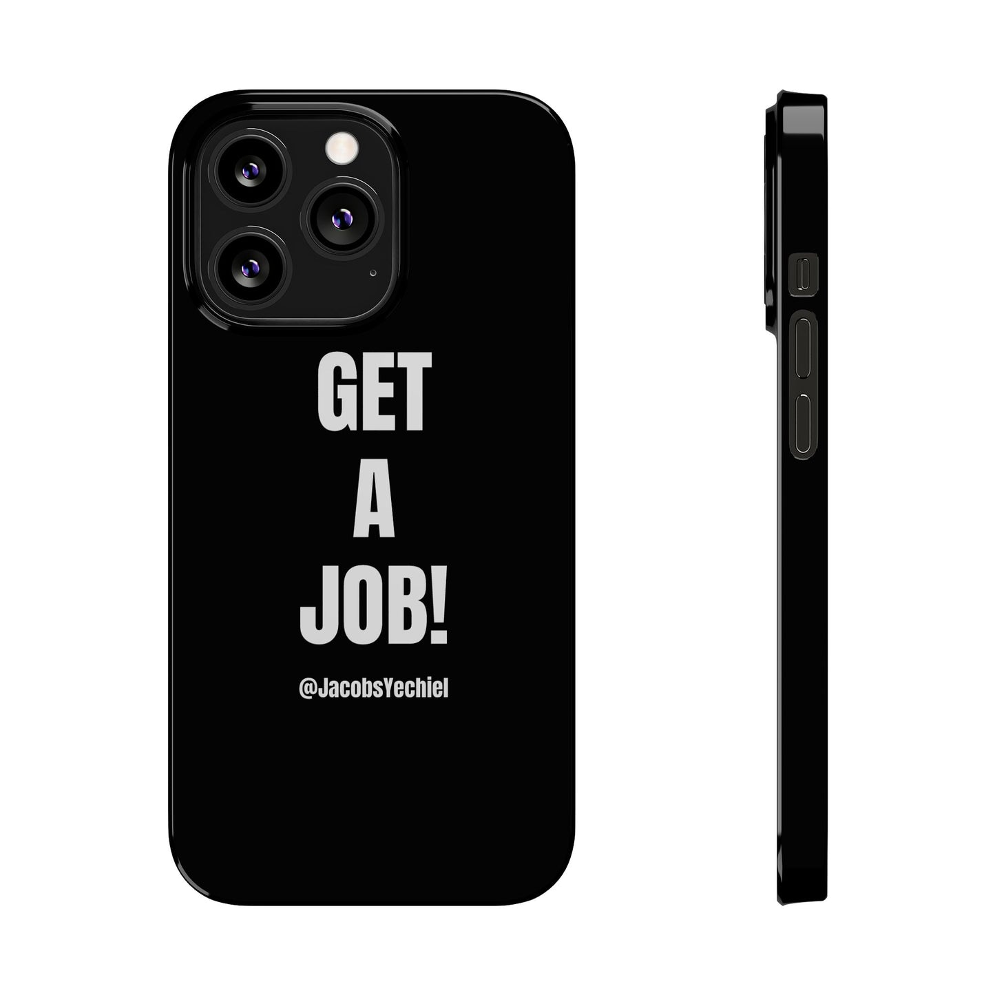 Black Slim Phone Case