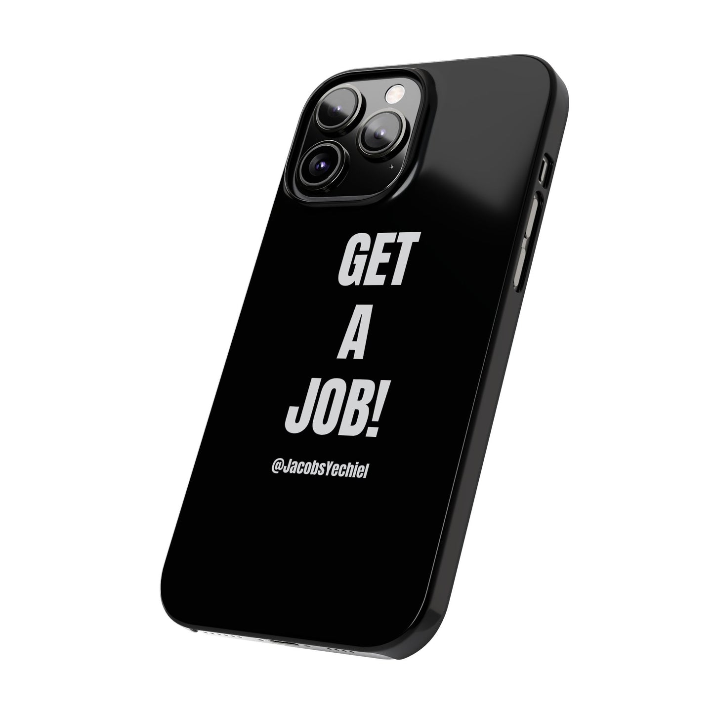 Black Slim Phone Case