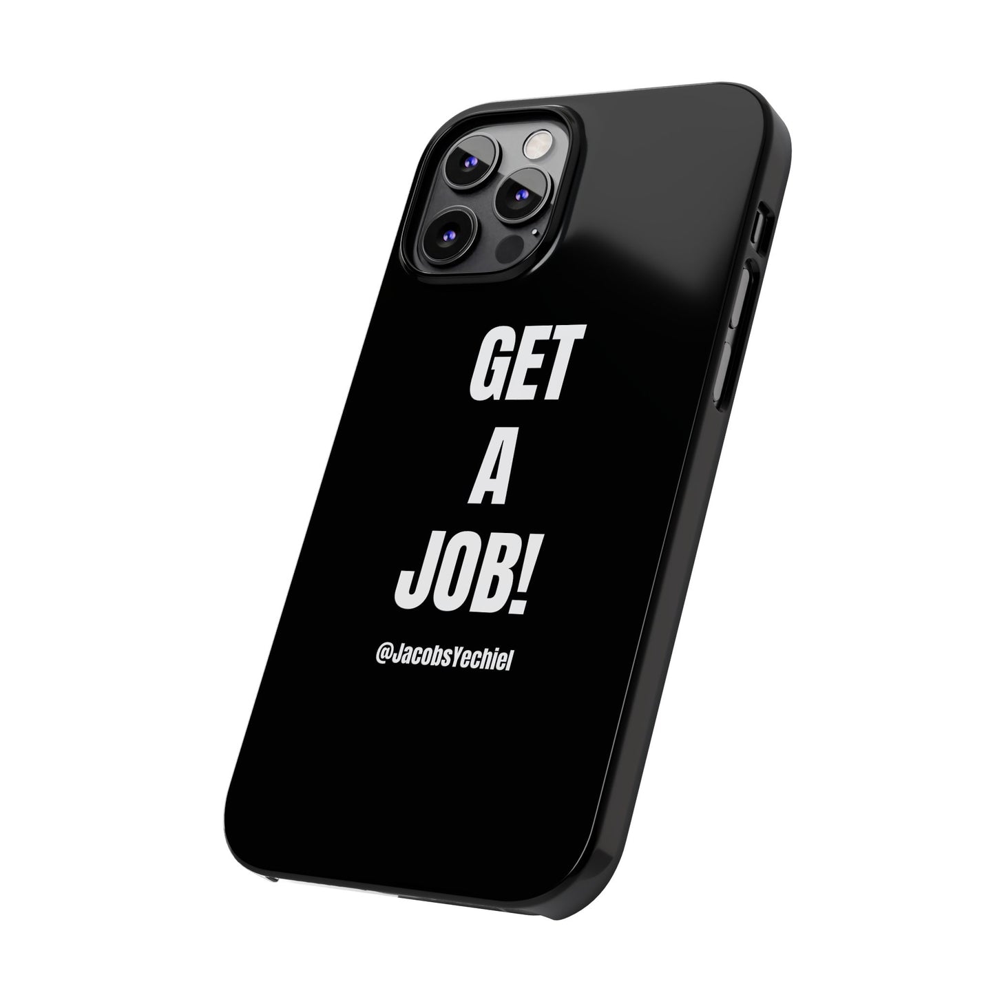 Black Slim Phone Case
