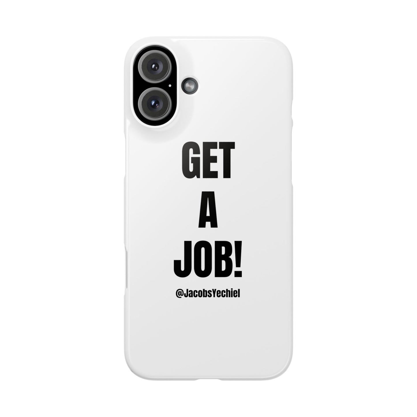 White Slim Phone Case