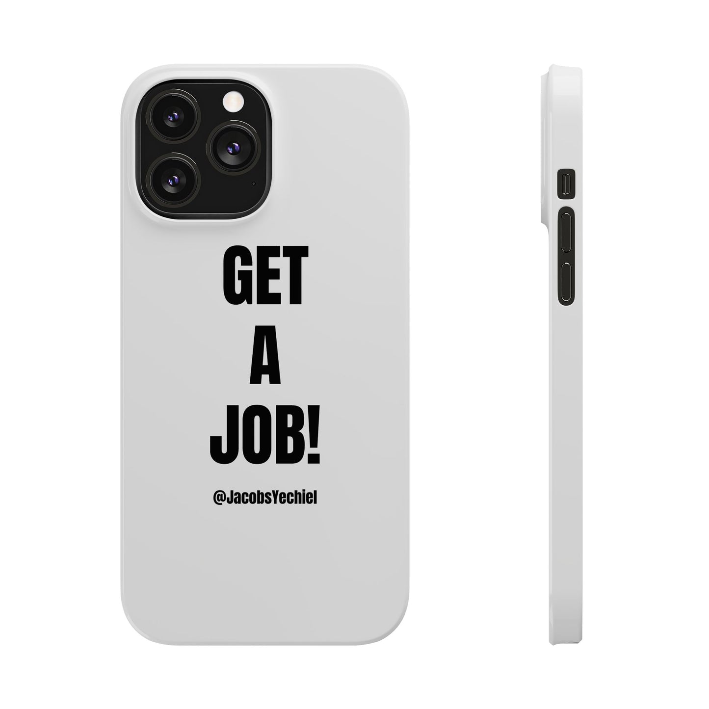 White Slim Phone Case