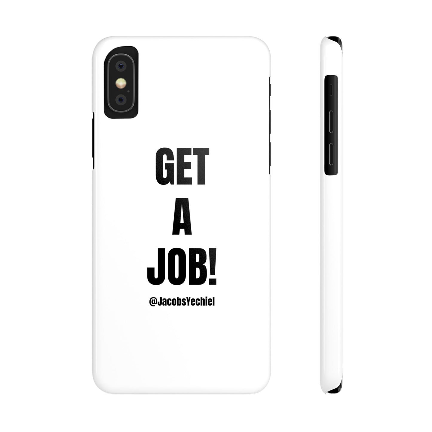 White Slim Phone Case