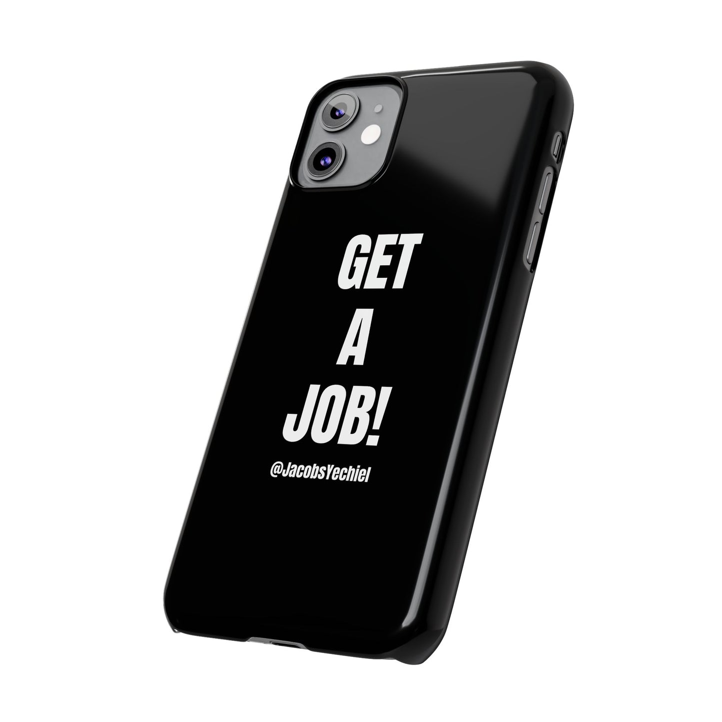 Black Slim Phone Case