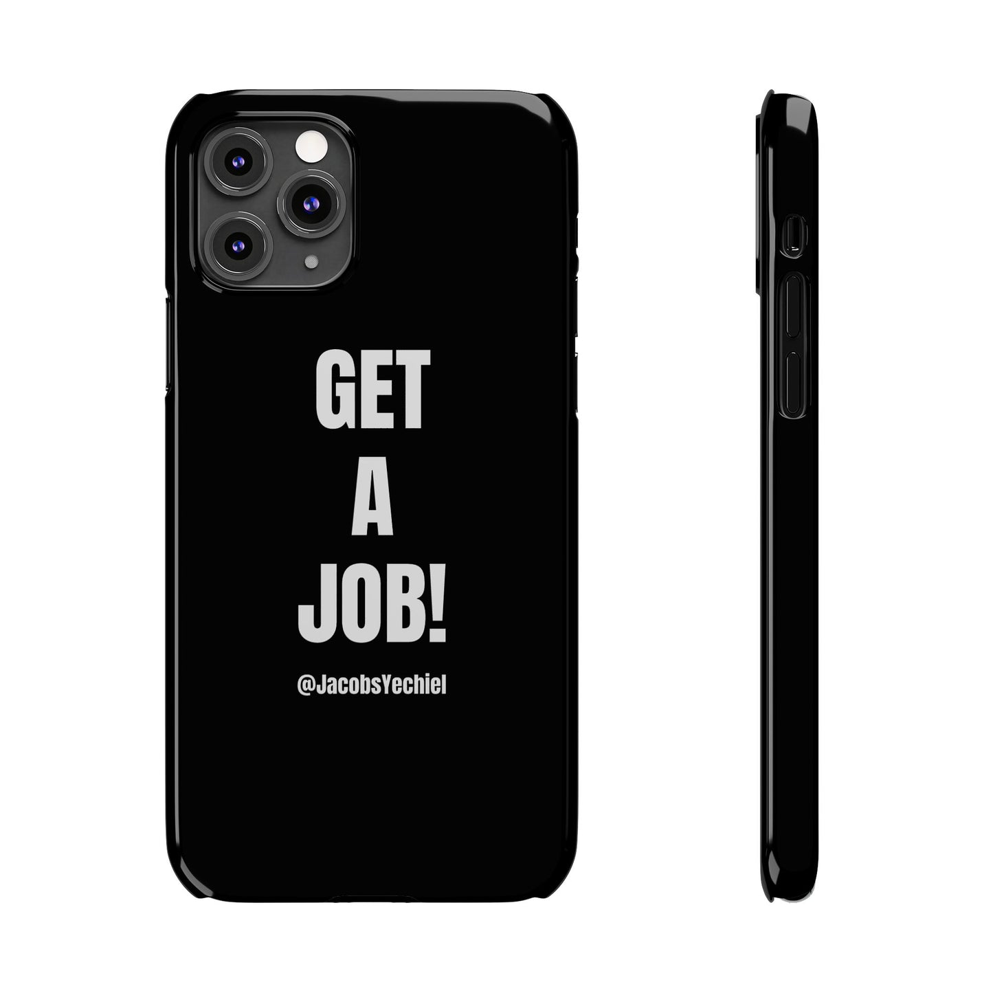 Black Slim Phone Case