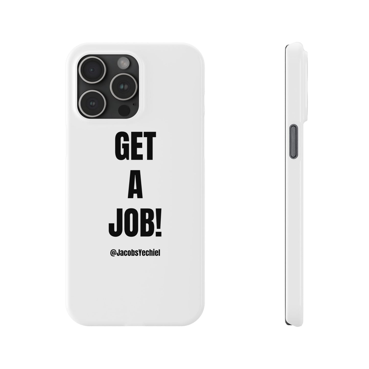 White Slim Phone Case