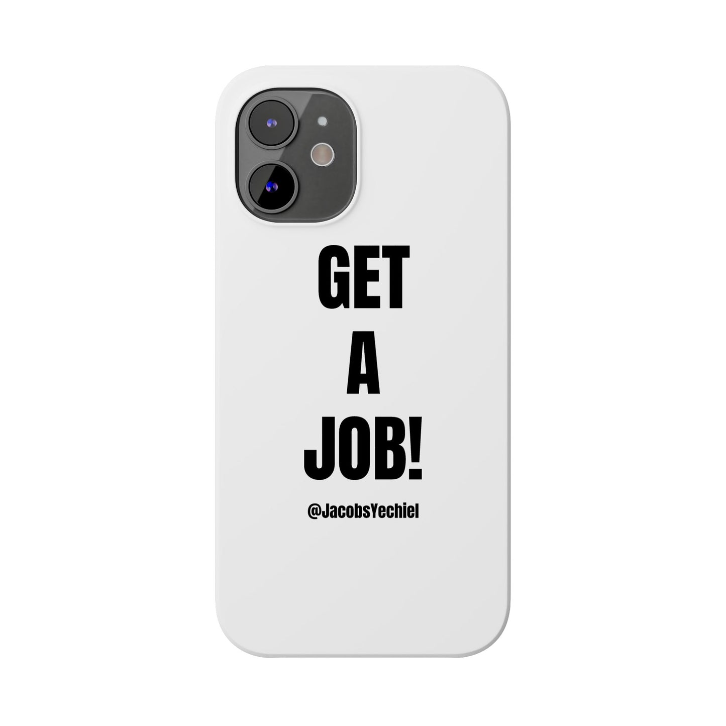 White Slim Phone Case