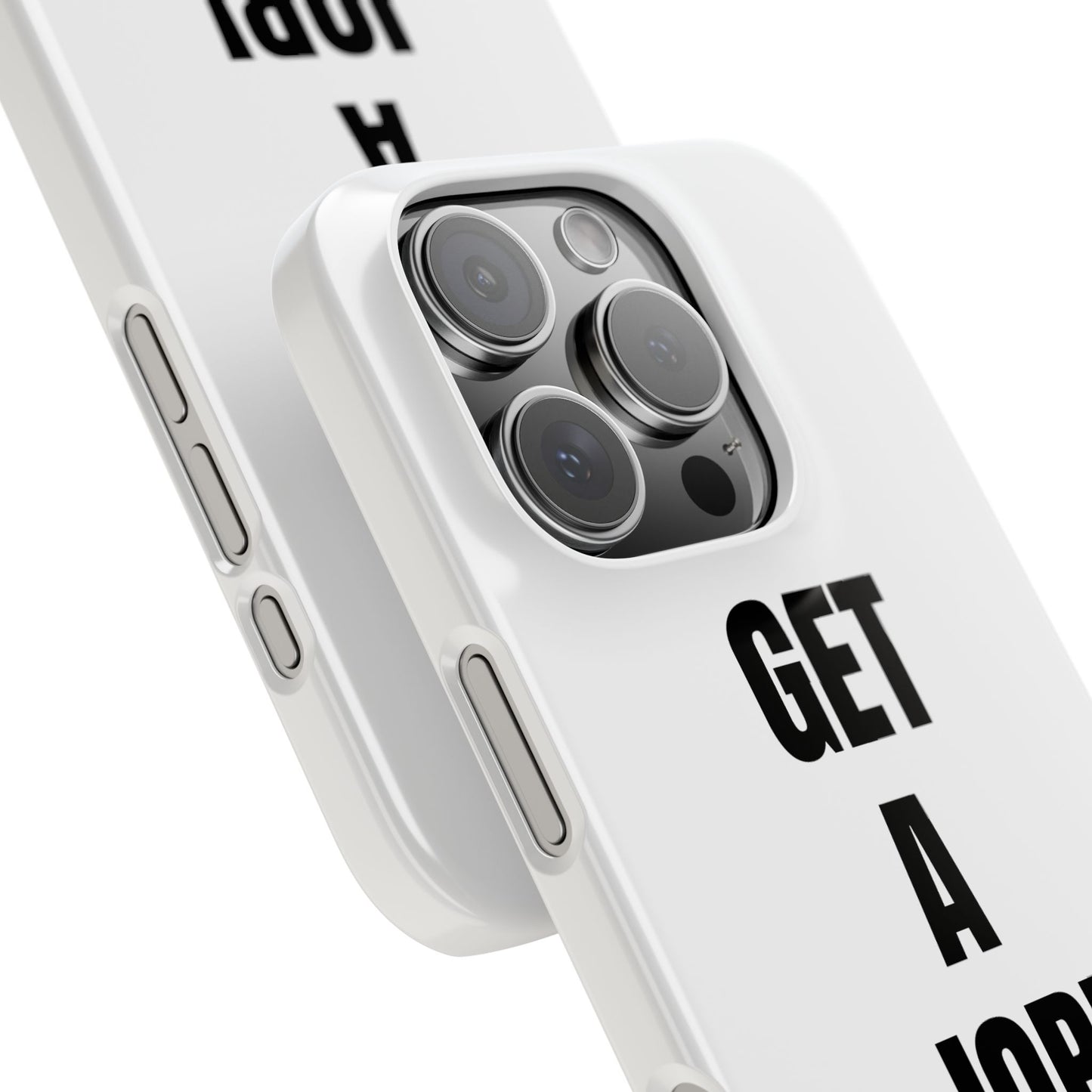 White Slim Phone Case