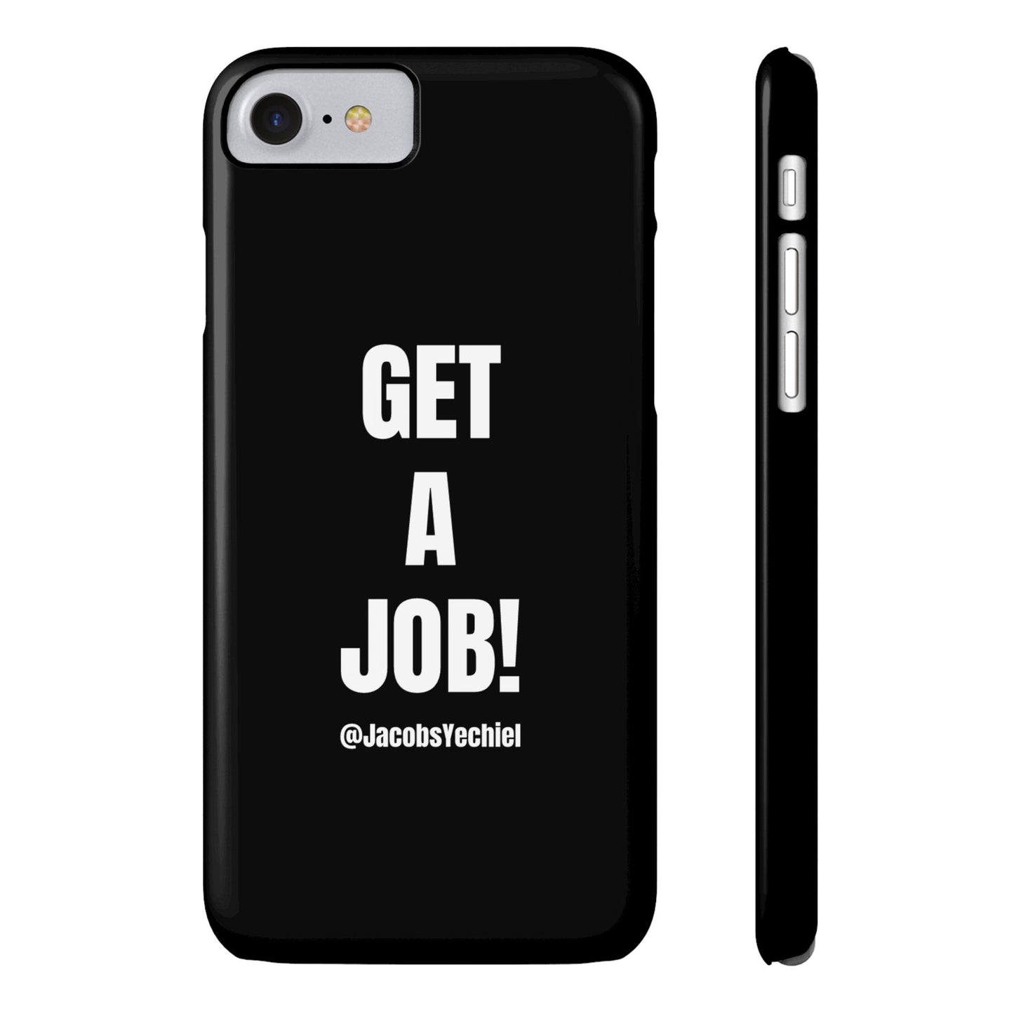 Black Slim Phone Case