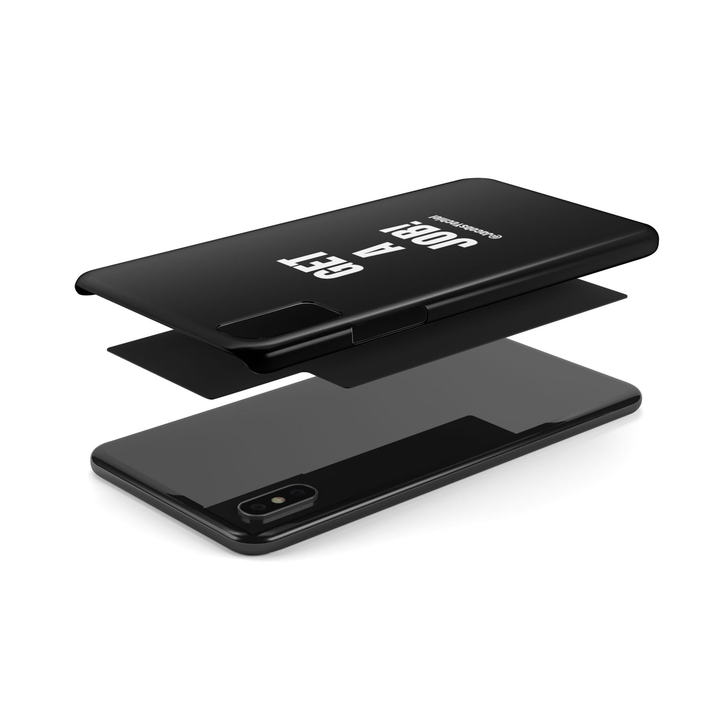Black Slim Phone Case