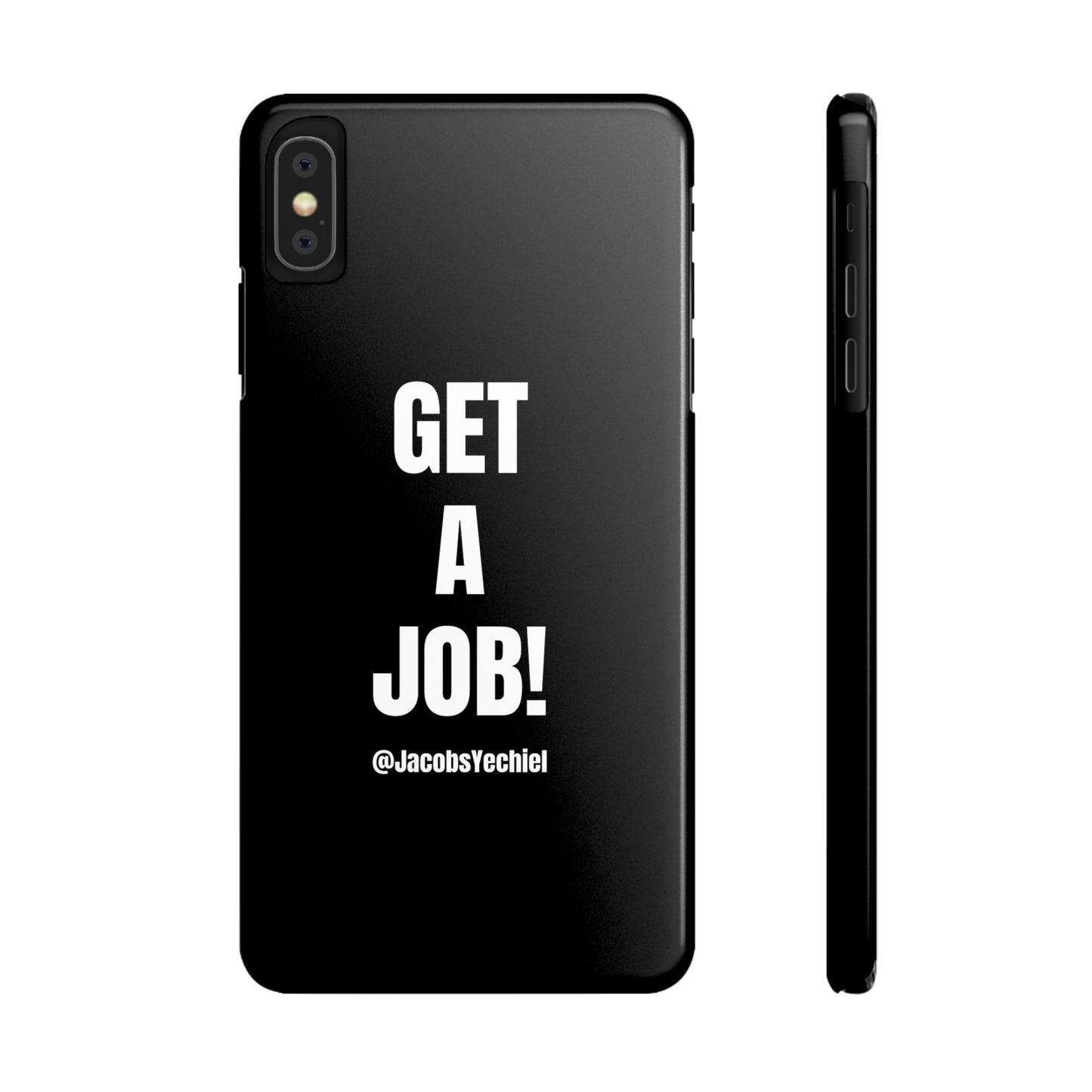 Black Slim Phone Case