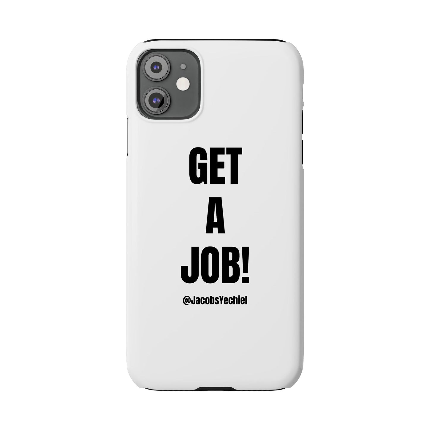 White Slim Phone Case