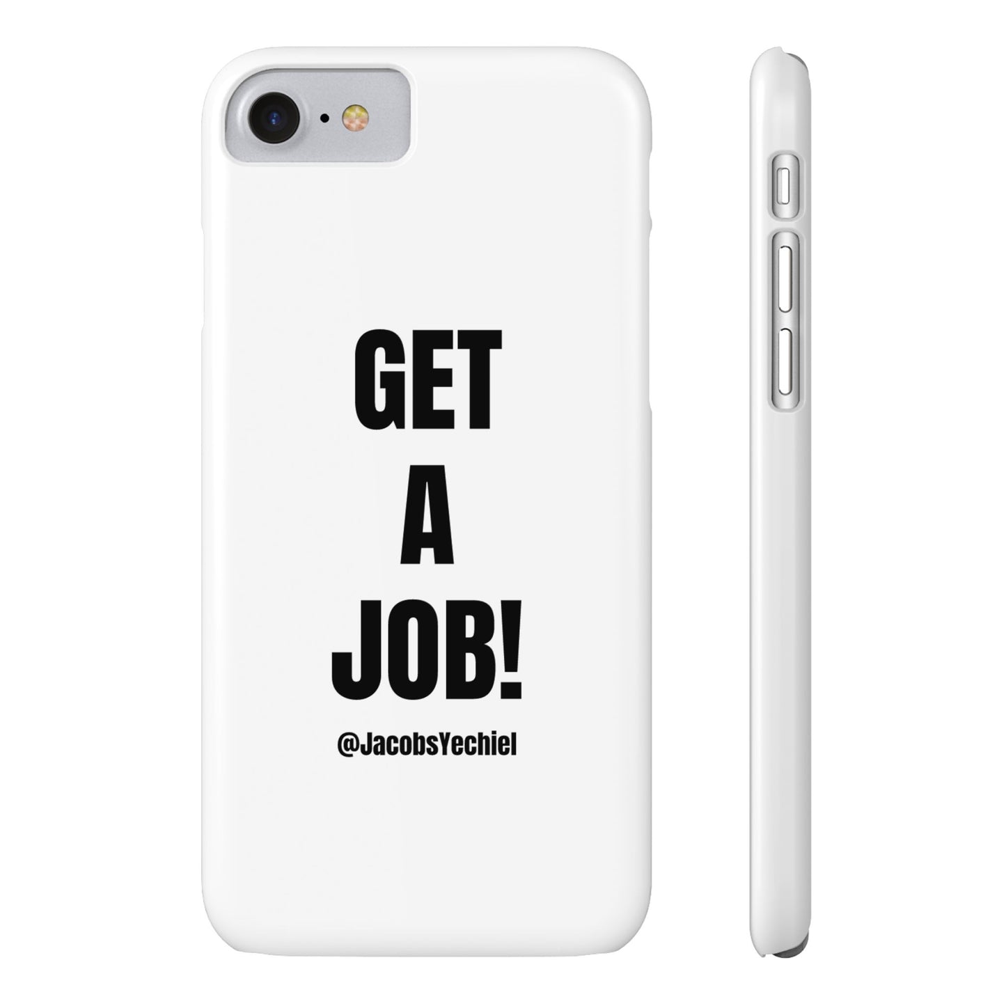 White Slim Phone Case