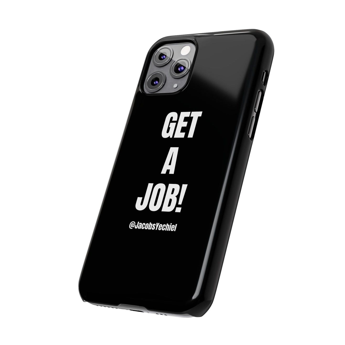 Black Slim Phone Case