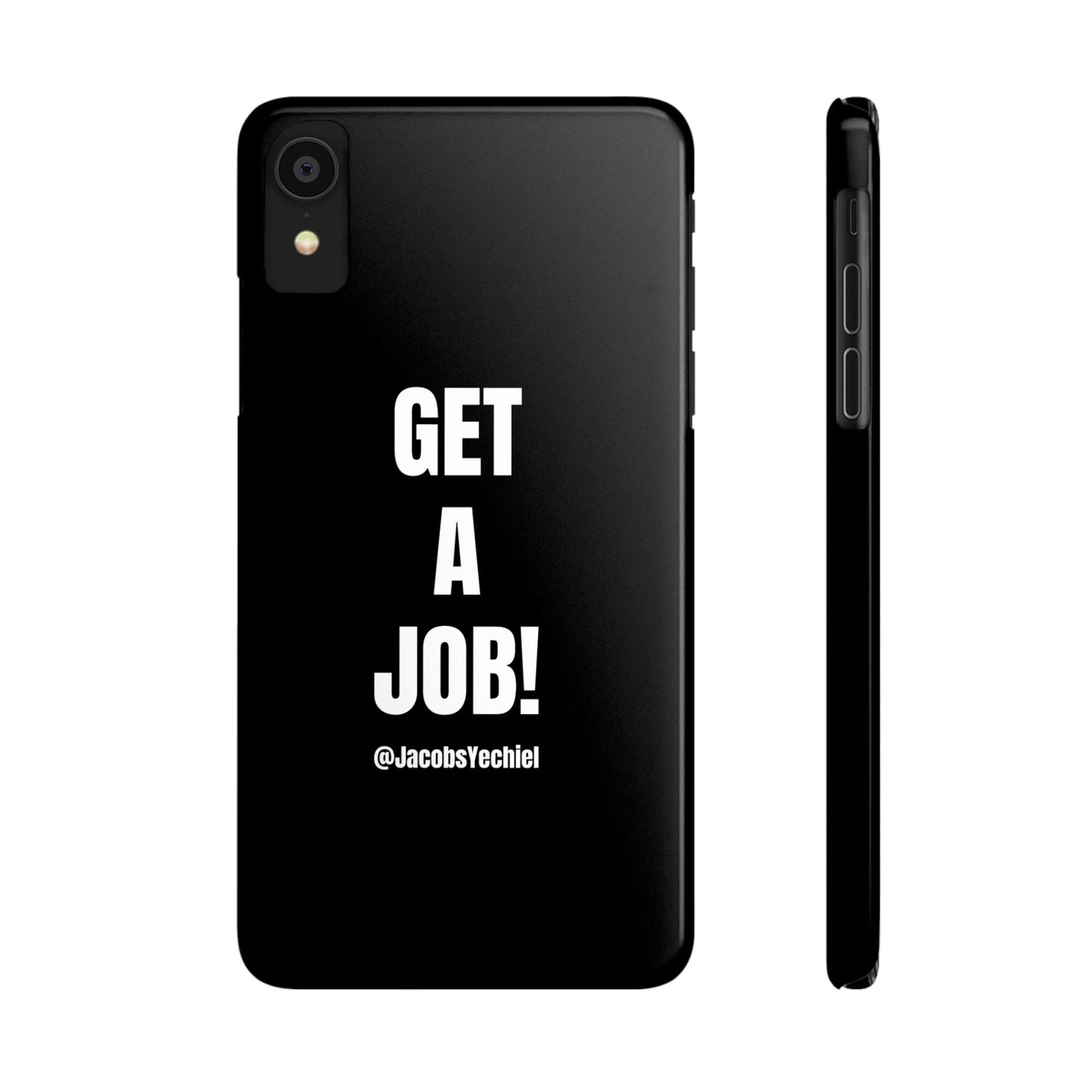 Black Slim Phone Case