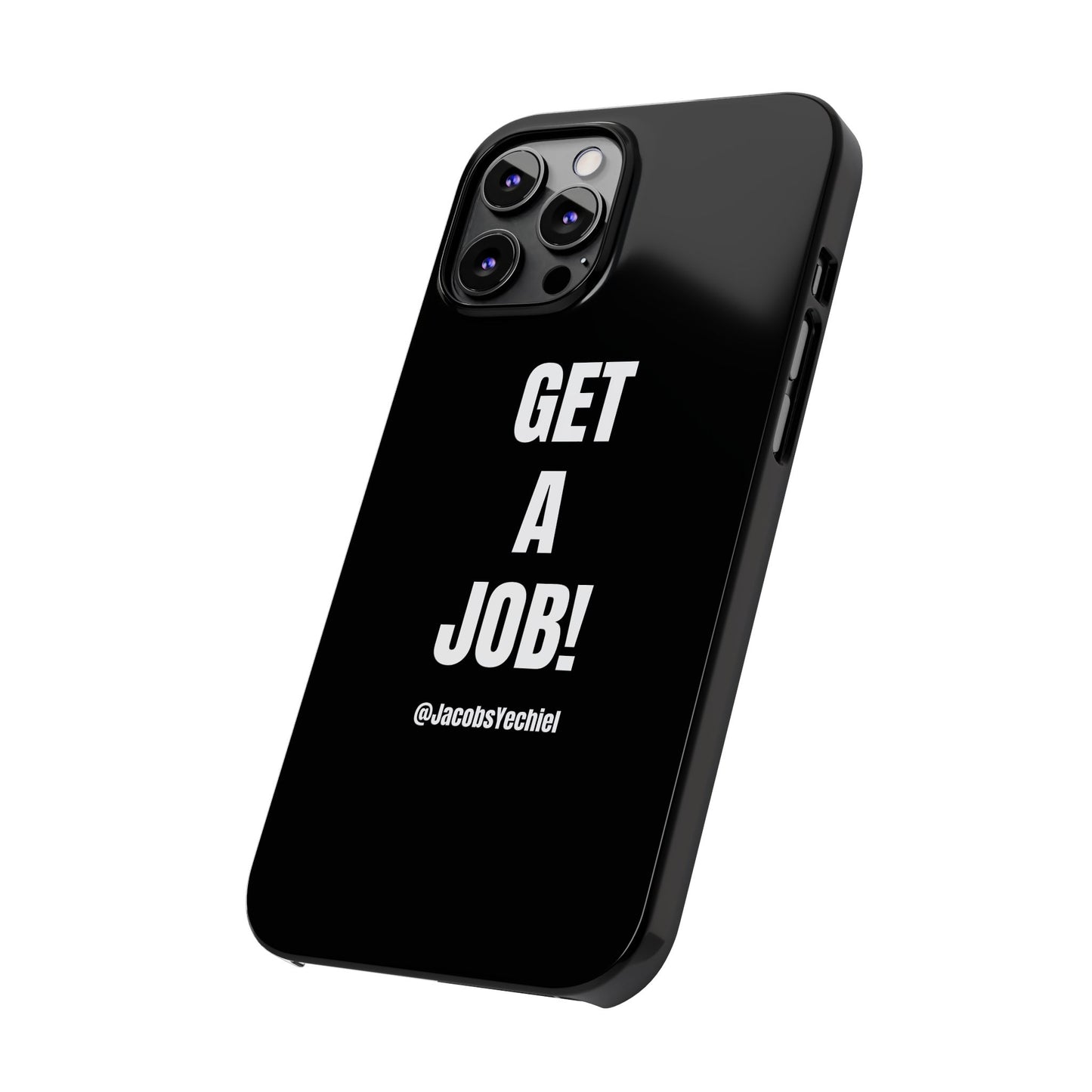 Black Slim Phone Case