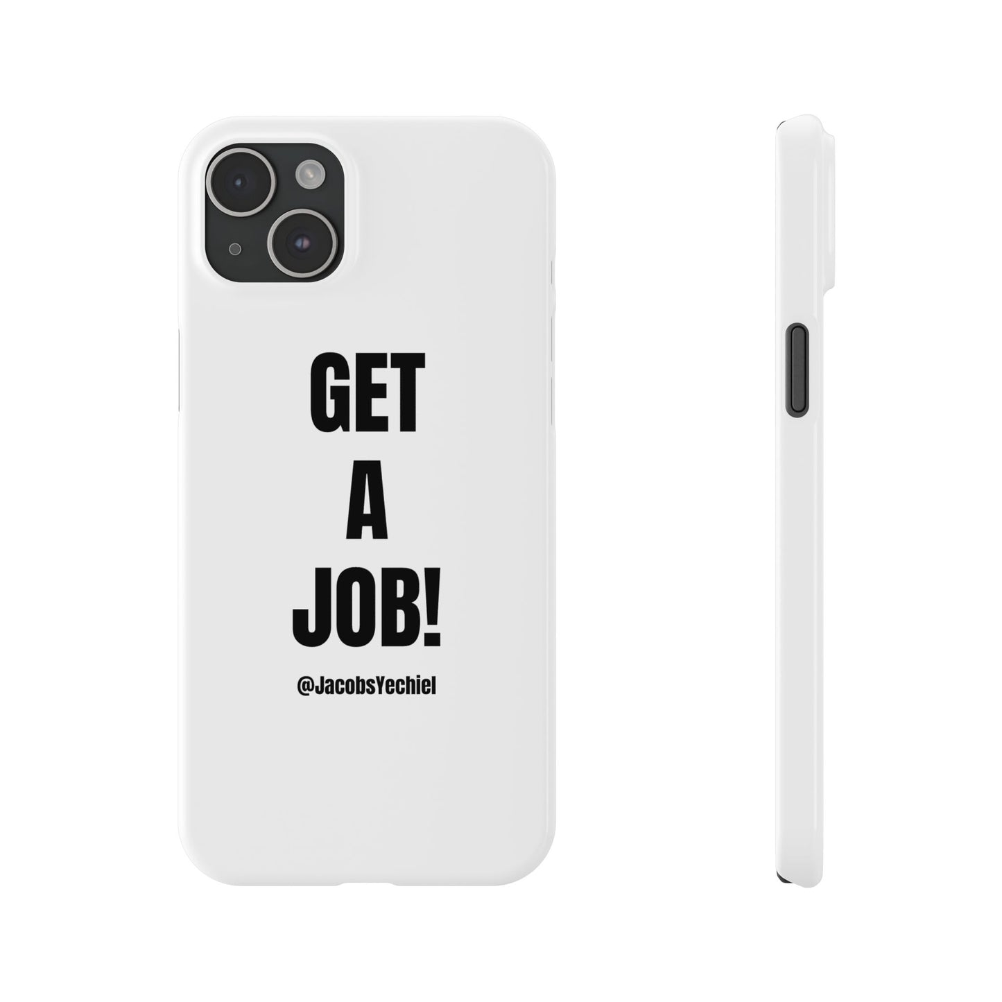White Slim Phone Case