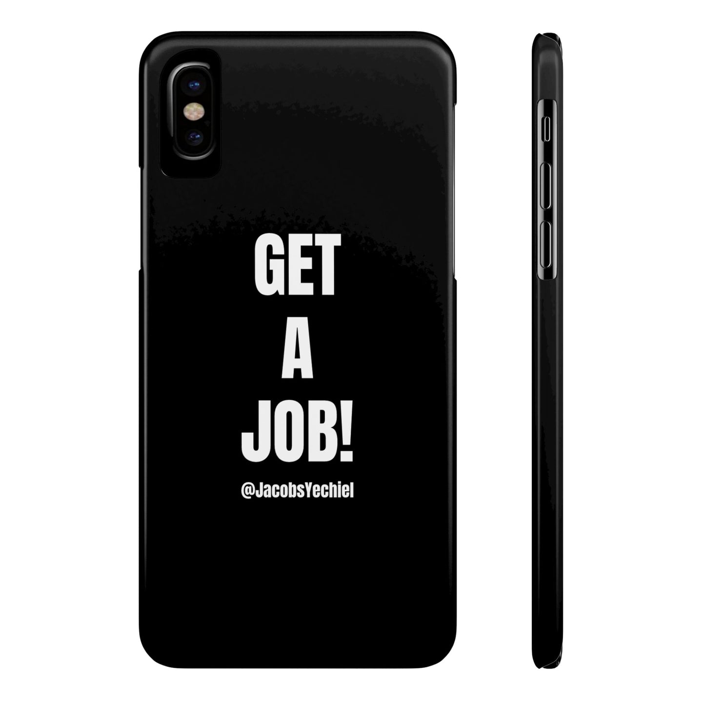 Black Slim Phone Case