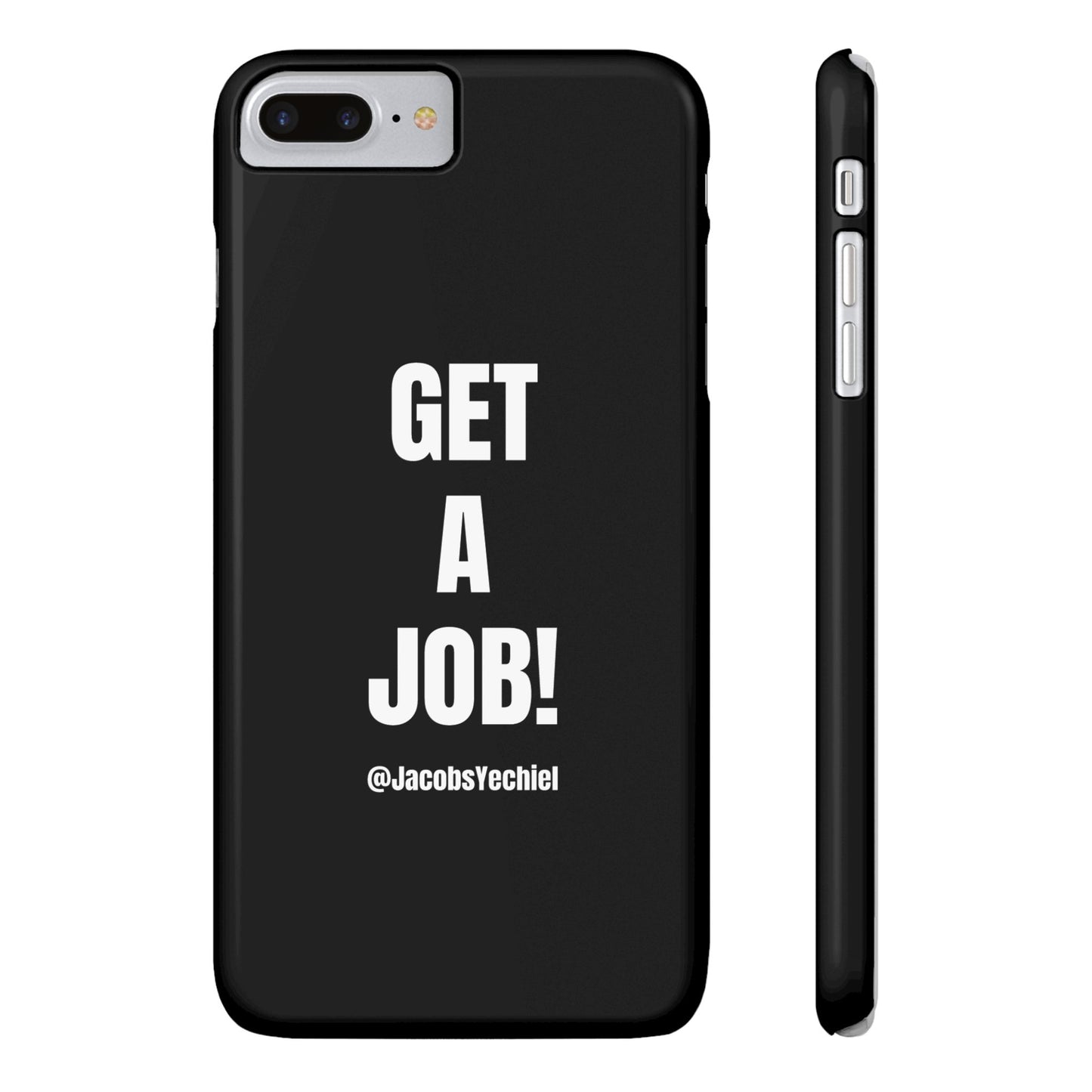 Black Slim Phone Case