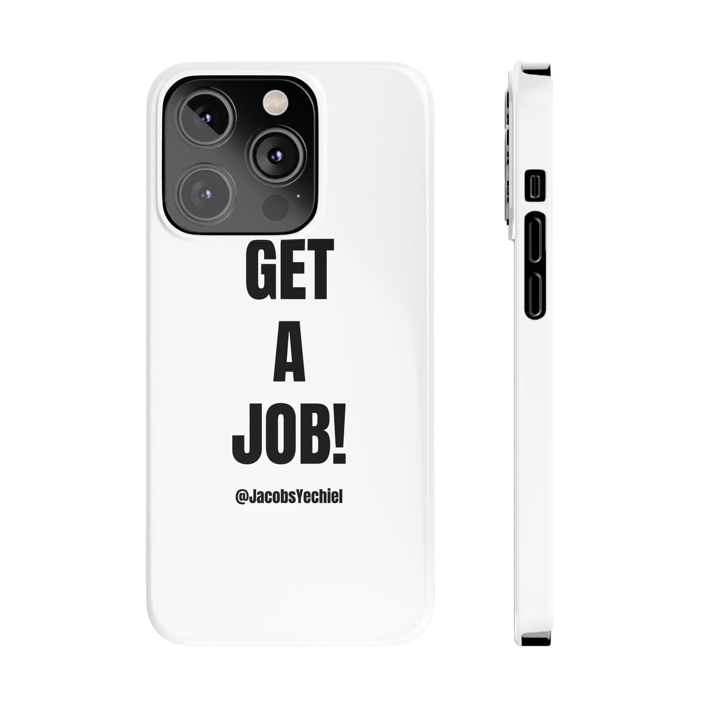 White Slim Phone Case