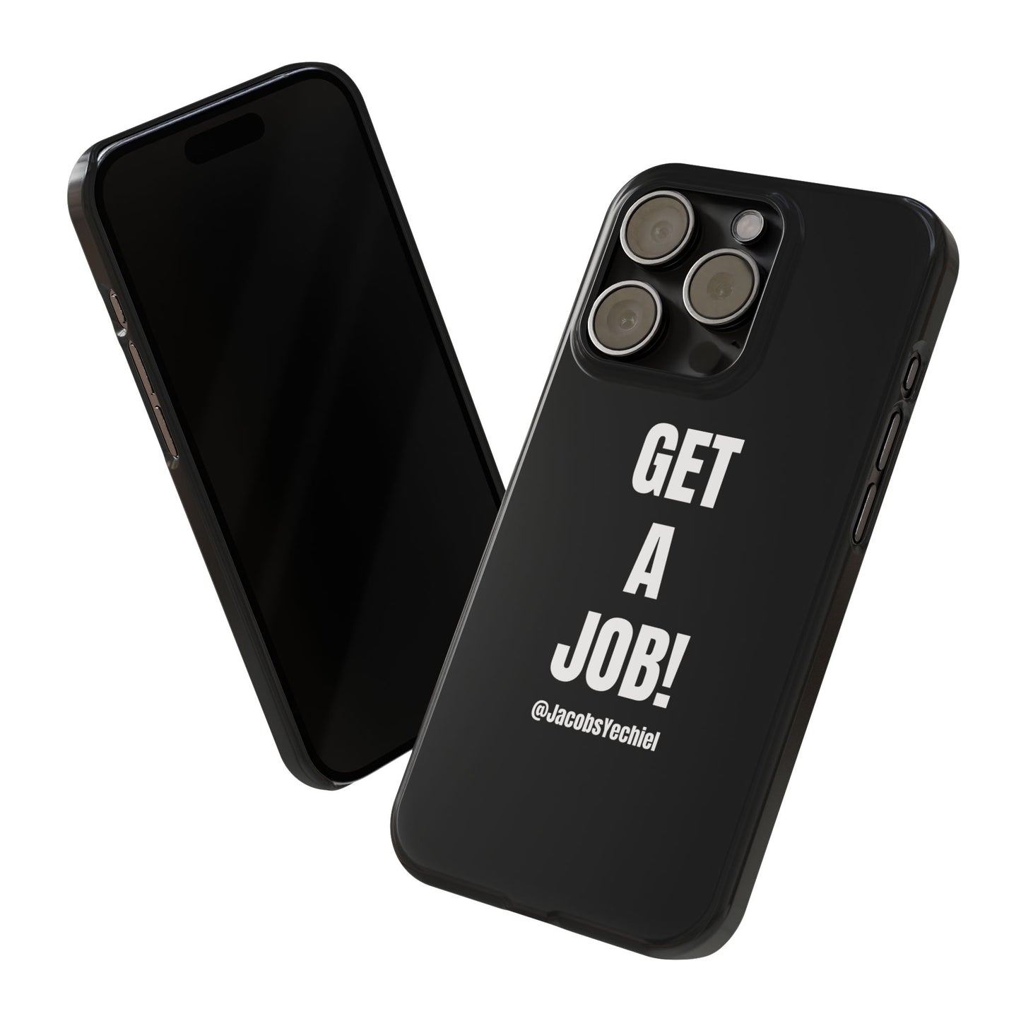 Black Slim Phone Case