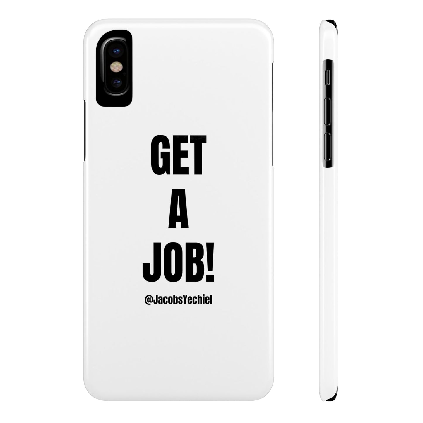 White Slim Phone Case