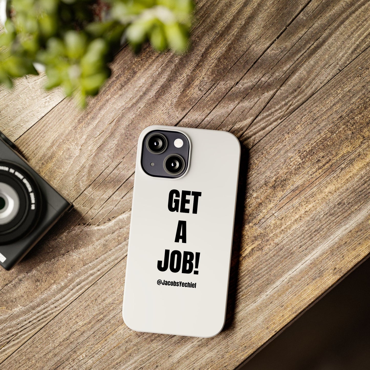 White Slim Phone Case