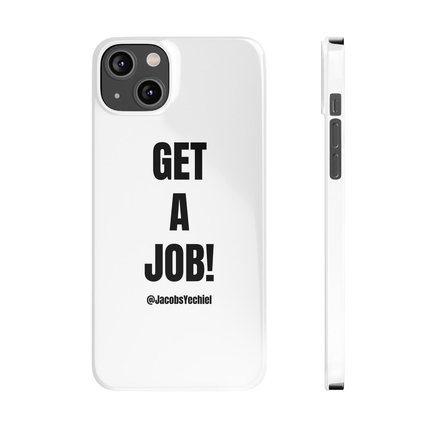 White Slim Phone Case