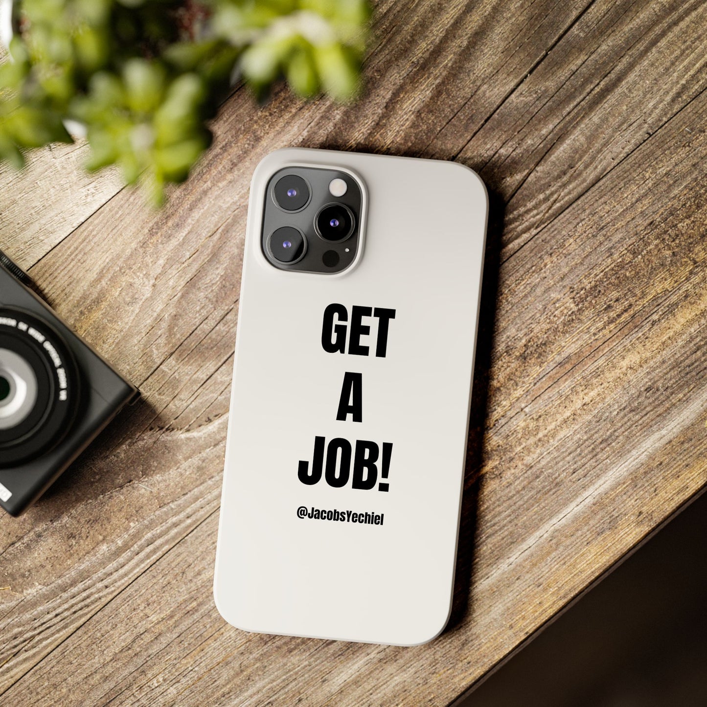 White Slim Phone Case