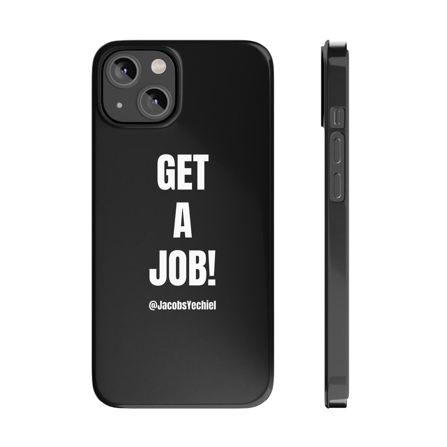 Black Slim Phone Case