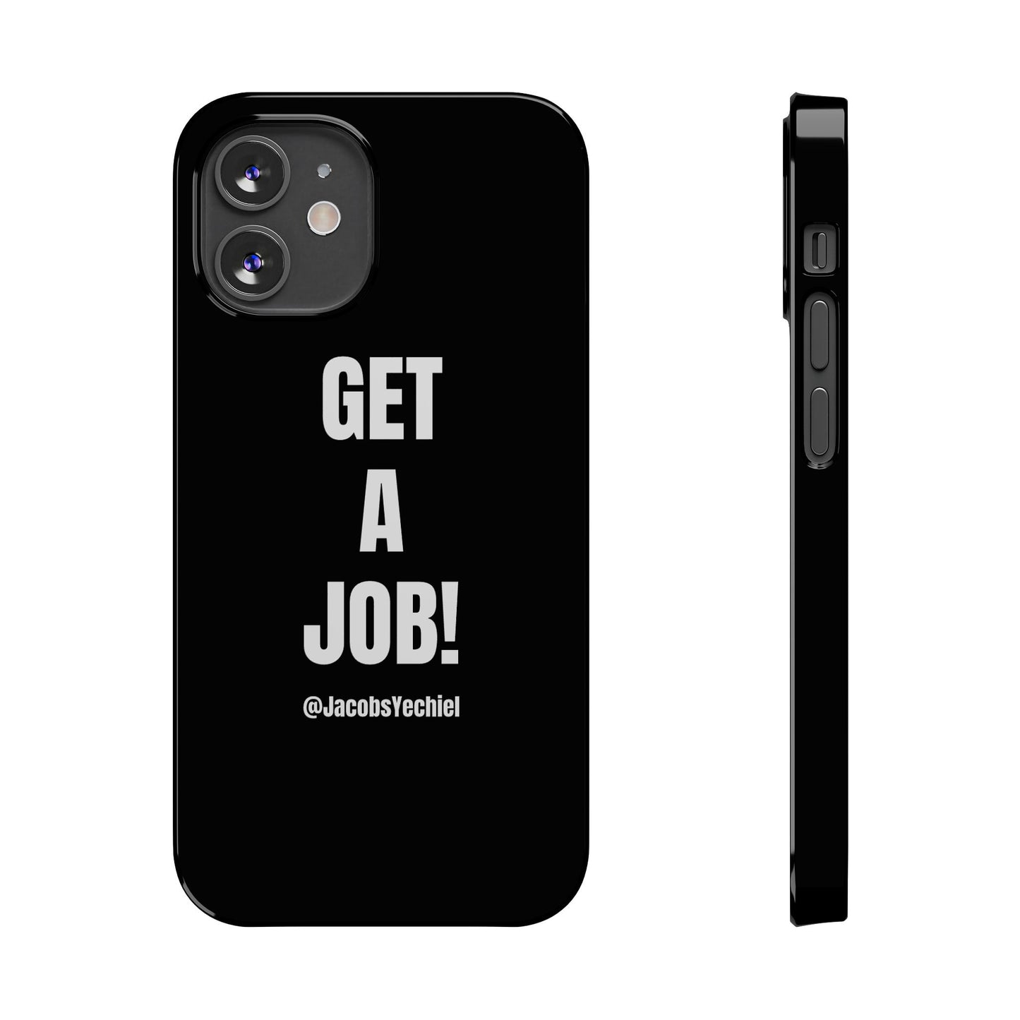Black Slim Phone Case