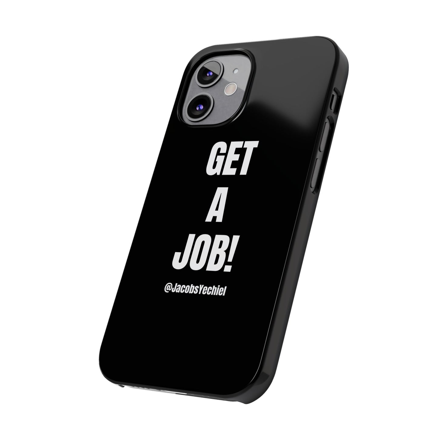Black Slim Phone Case