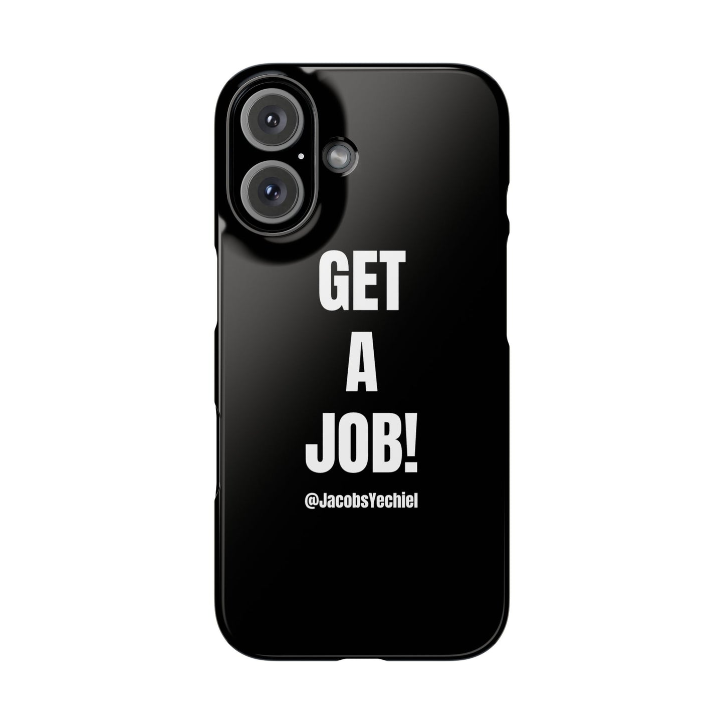 Black Slim Phone Case