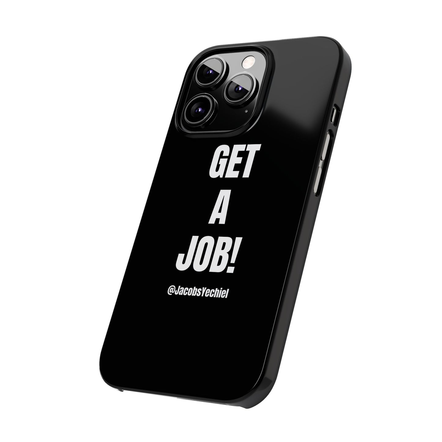 Black Slim Phone Case