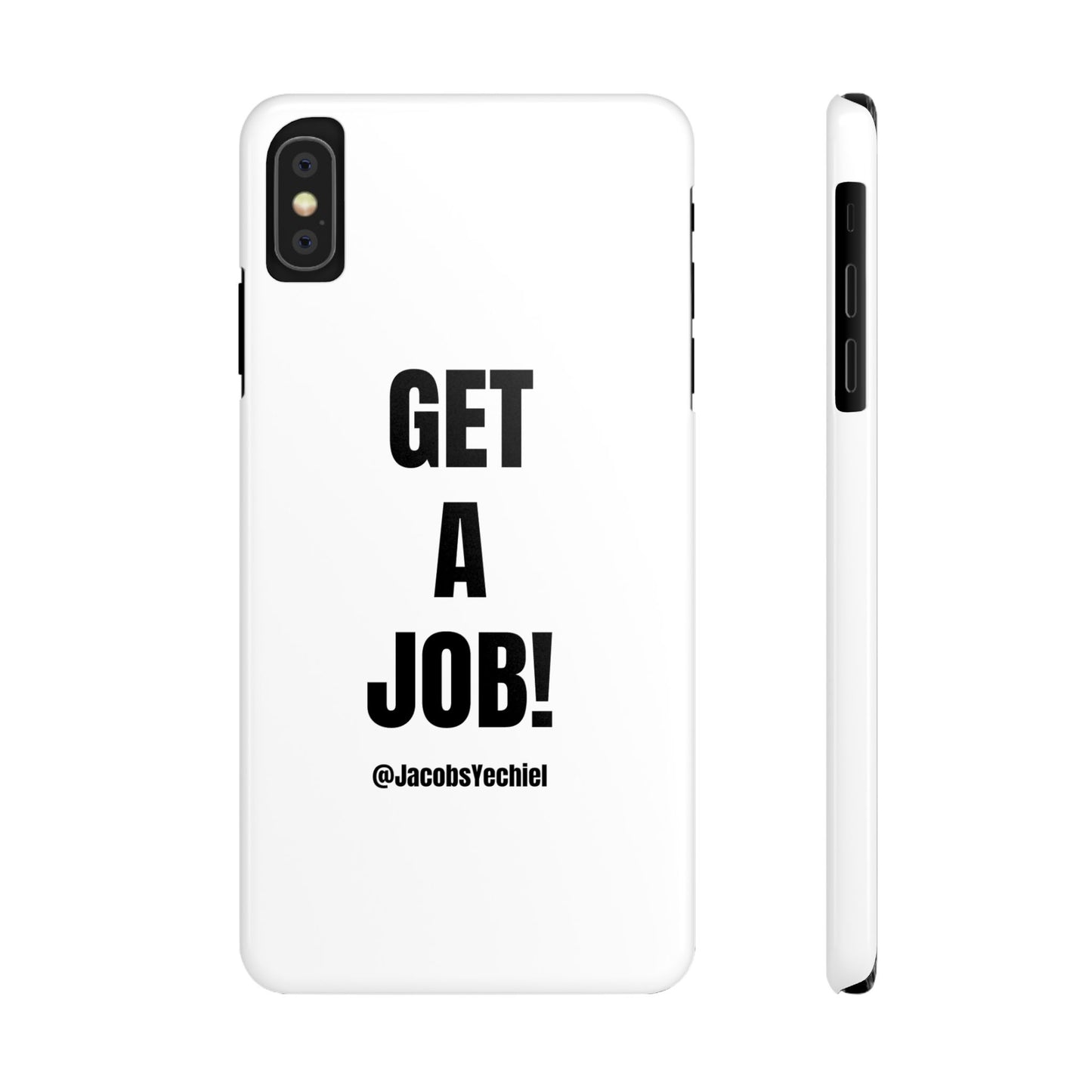 White Slim Phone Case