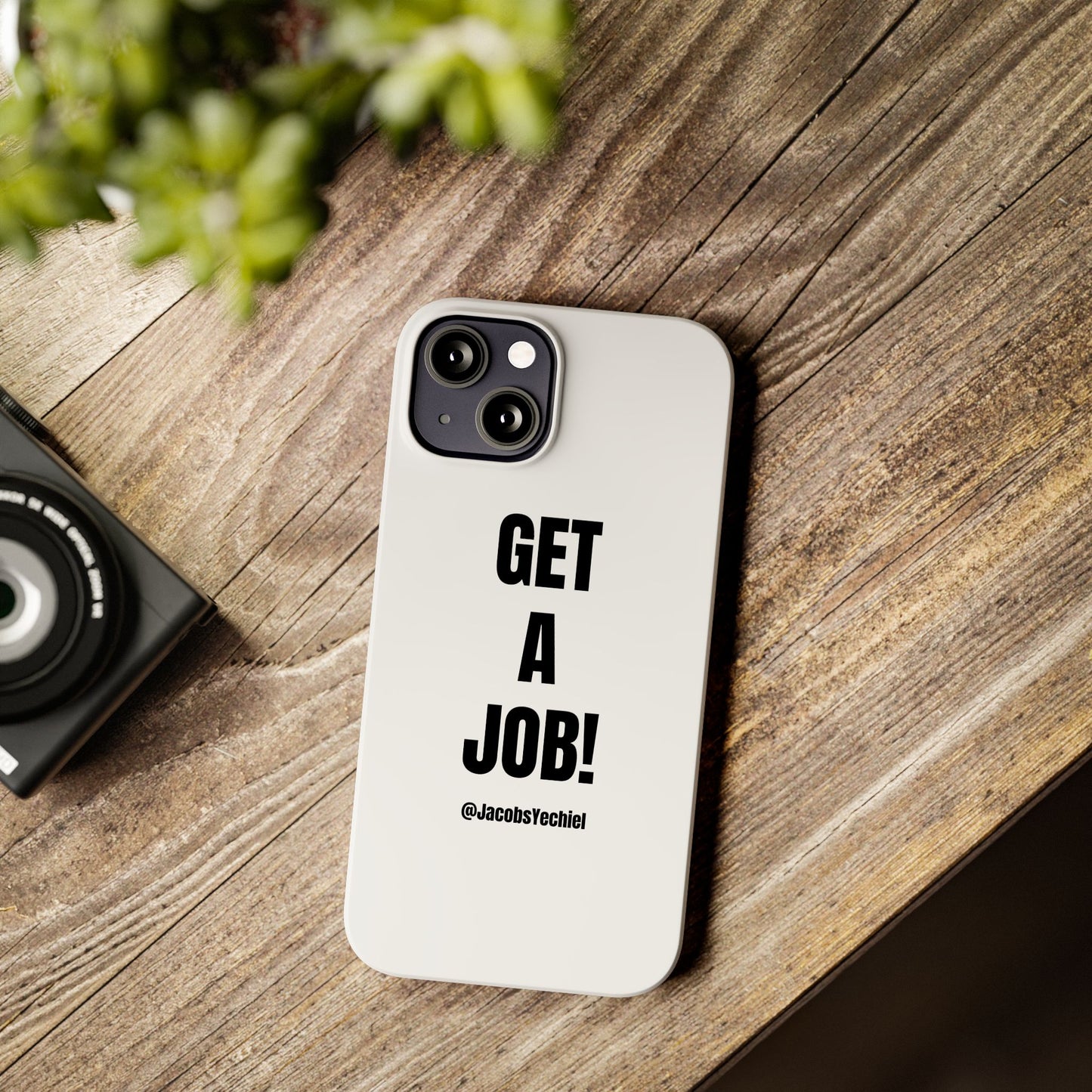 White Slim Phone Case
