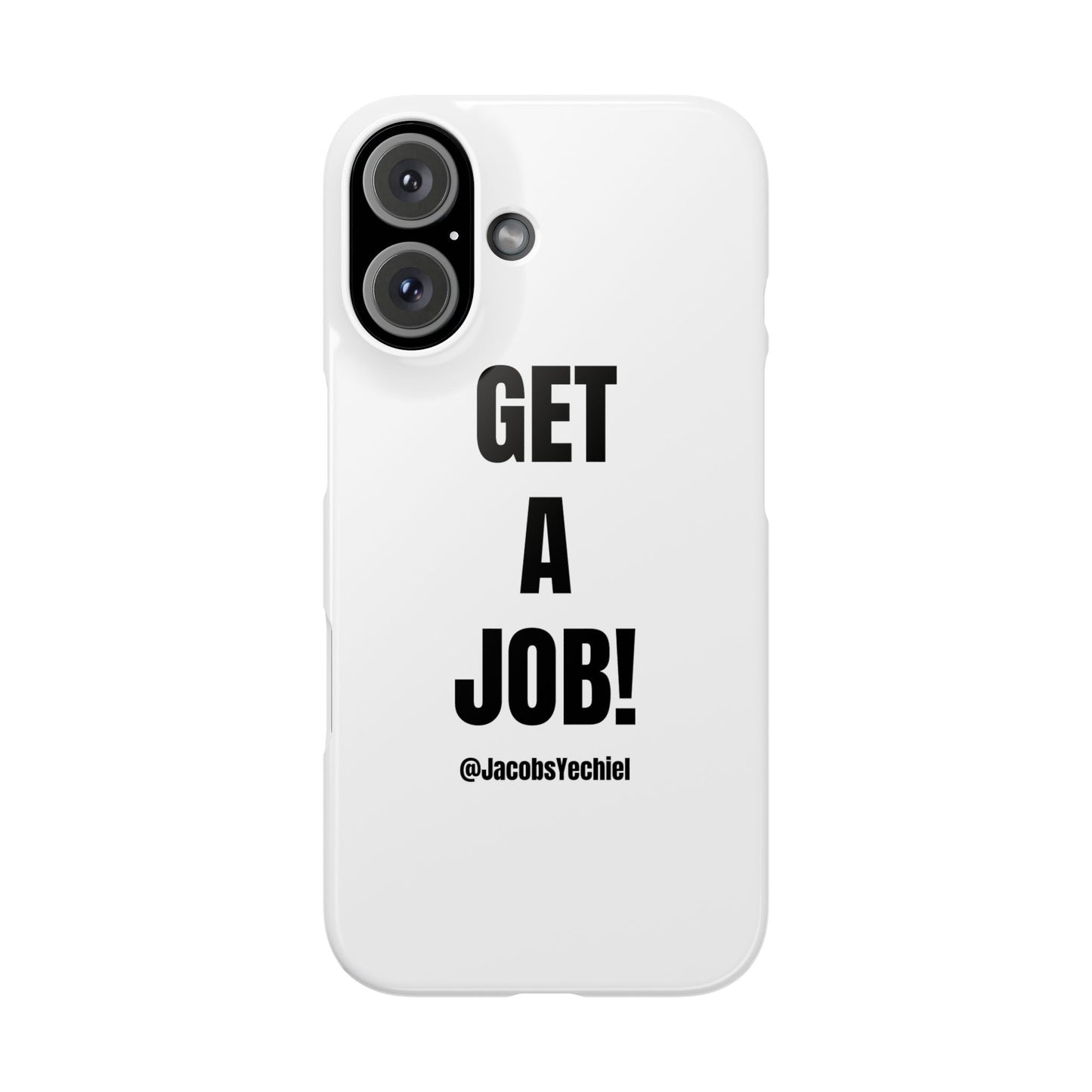 White Slim Phone Case