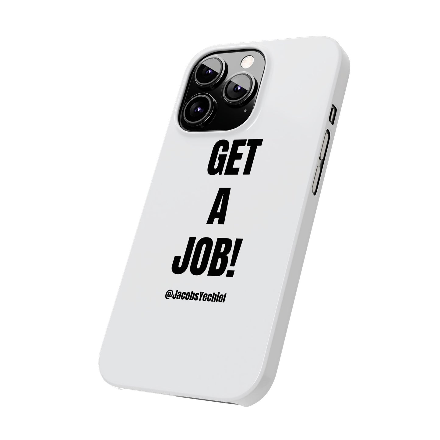 White Slim Phone Case