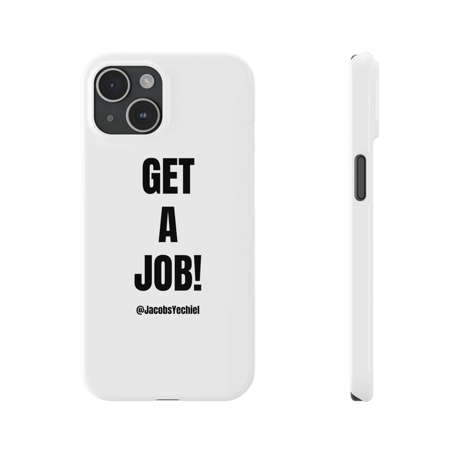 White Slim Phone Case