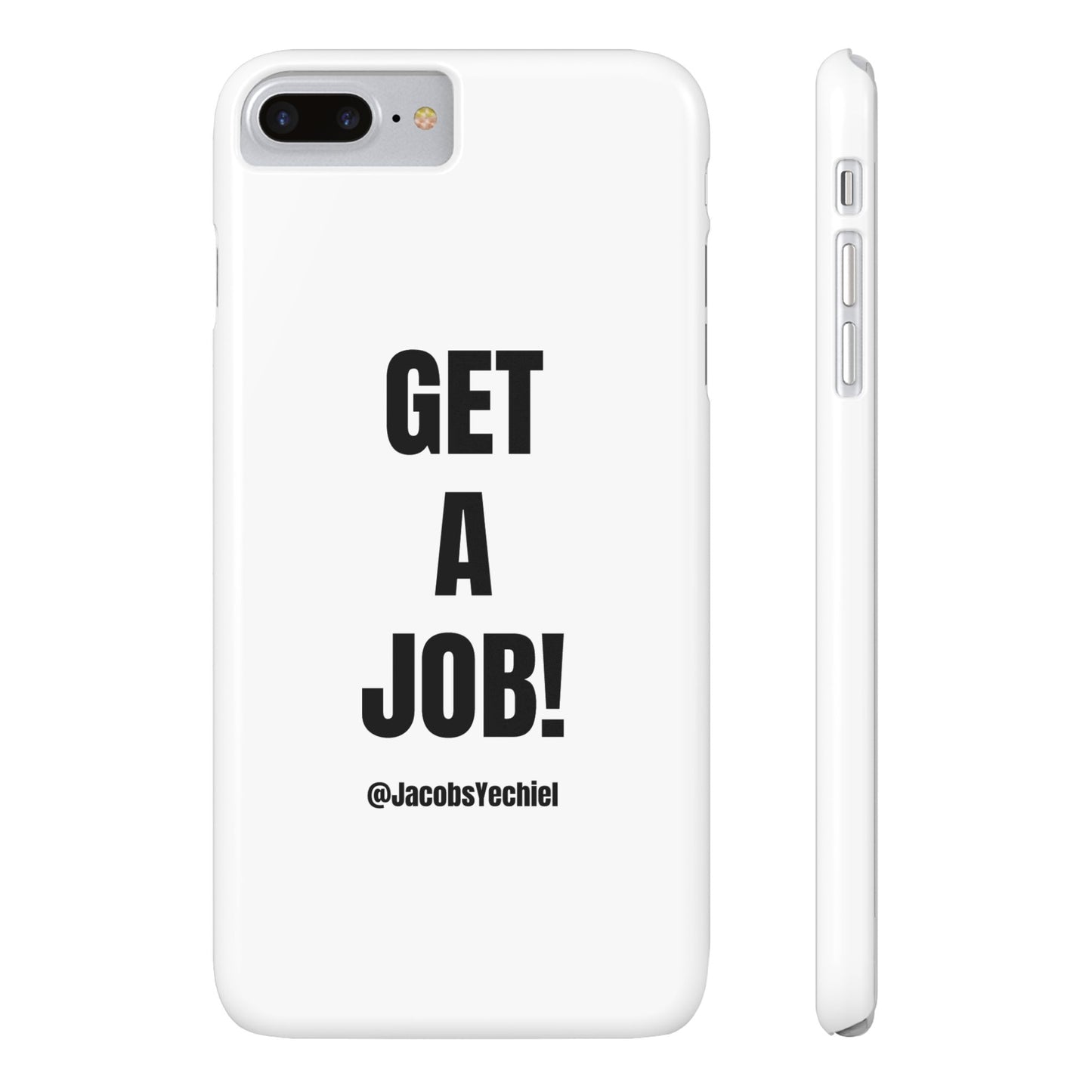 White Slim Phone Case