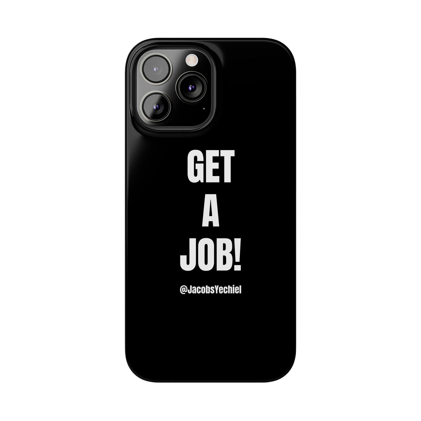 Black Slim Phone Case