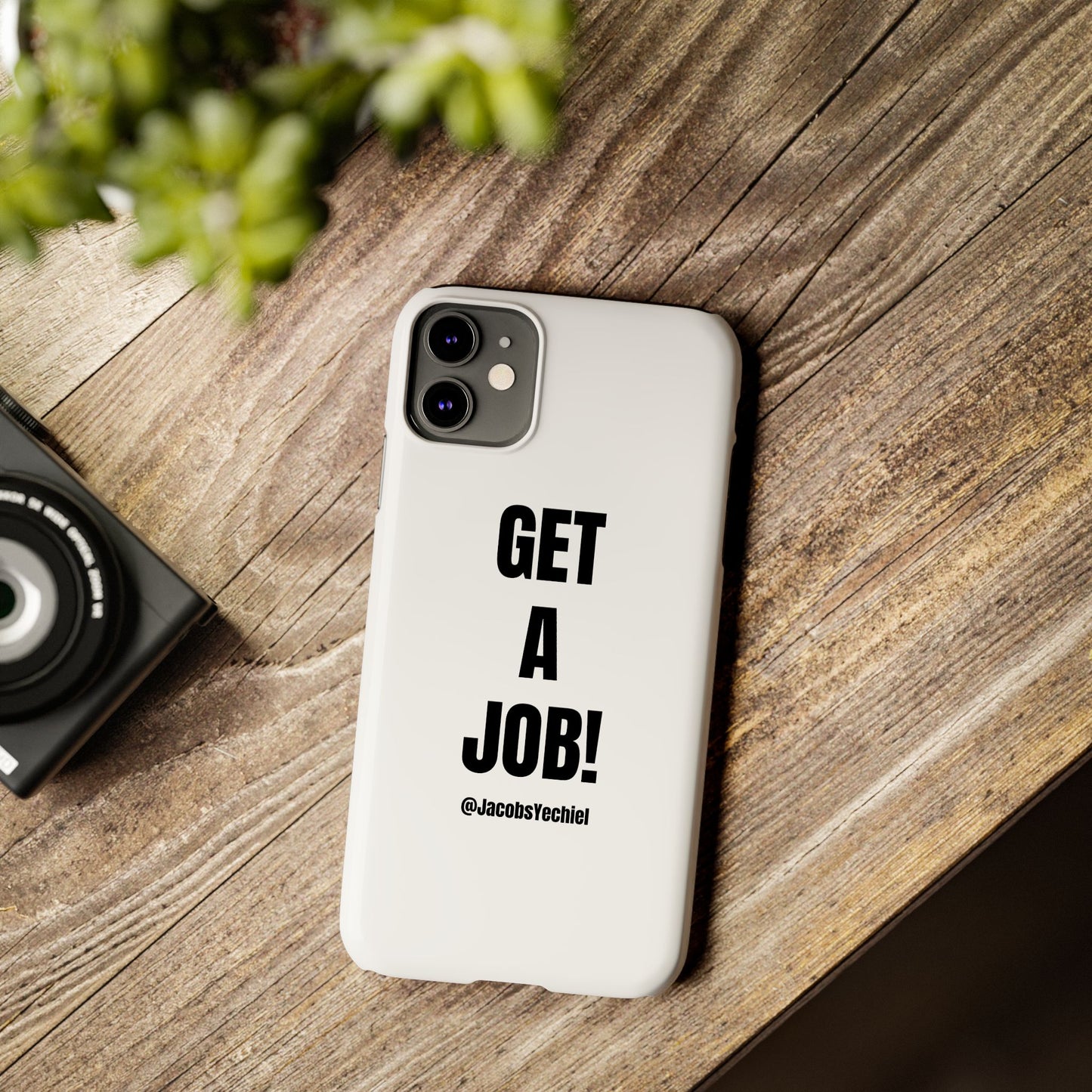 White Slim Phone Case