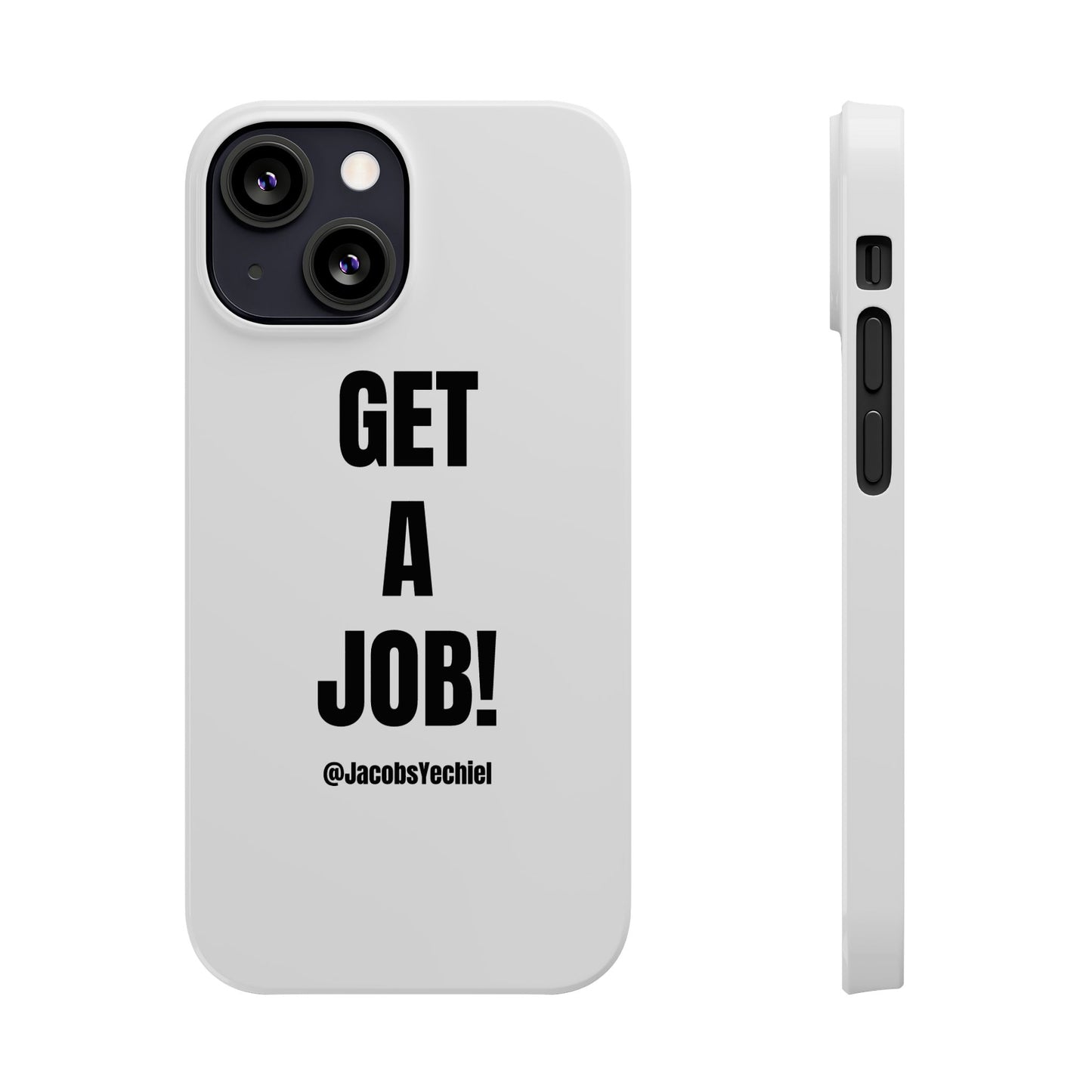 White Slim Phone Case