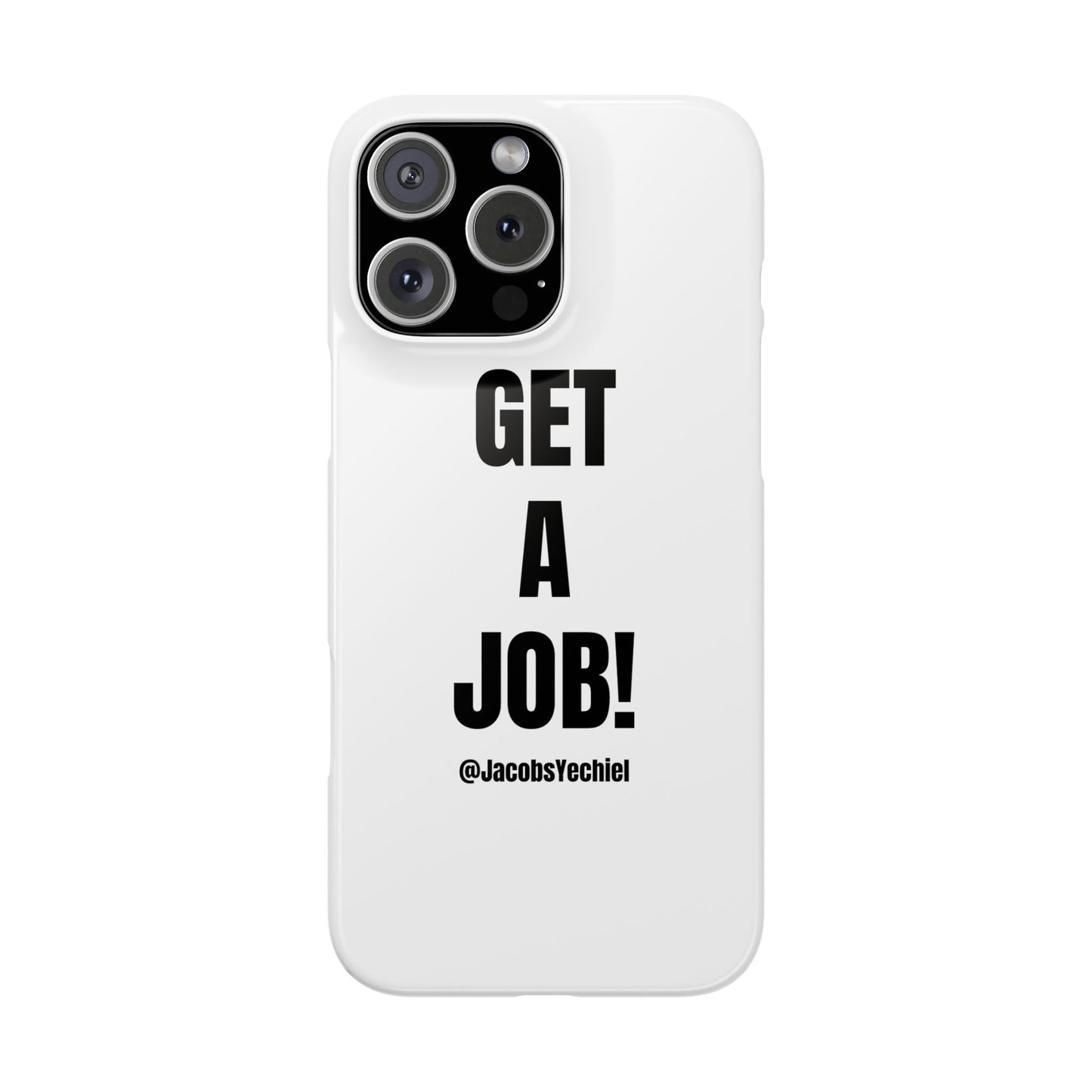 White Slim Phone Case