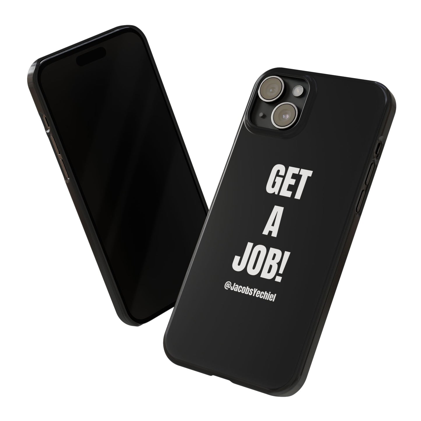 Black Slim Phone Case