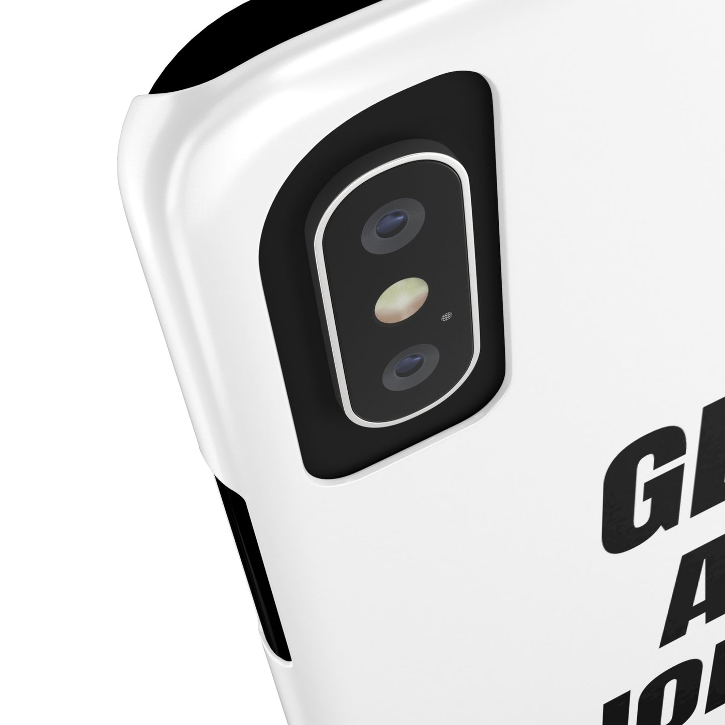 White Slim Phone Case
