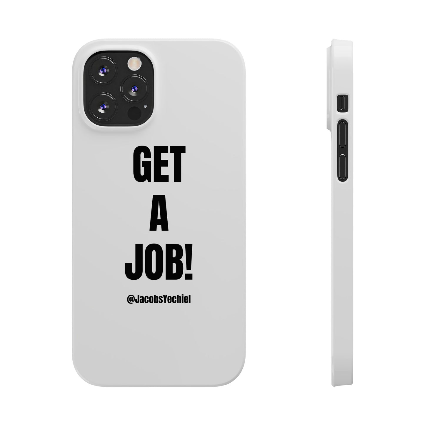 White Slim Phone Case