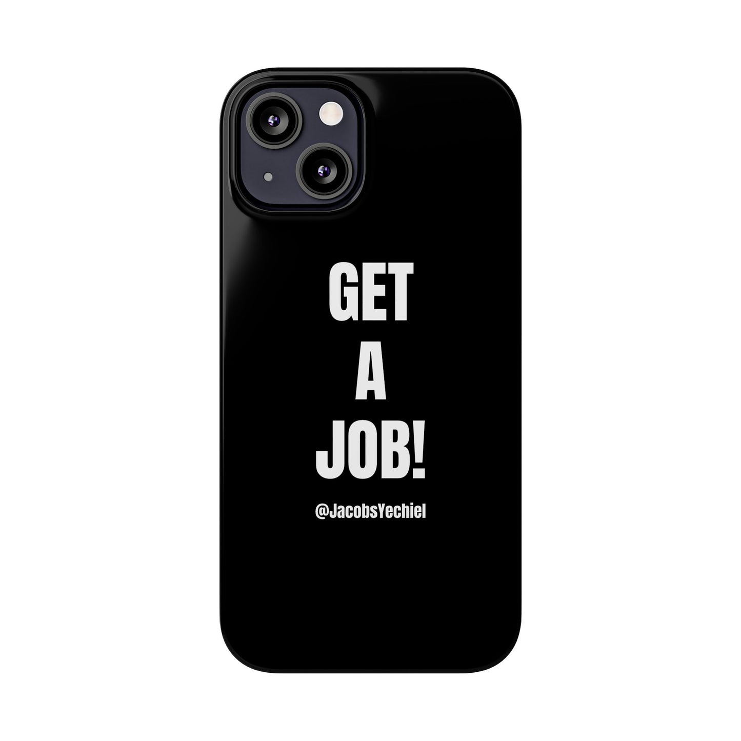 Black Slim Phone Case
