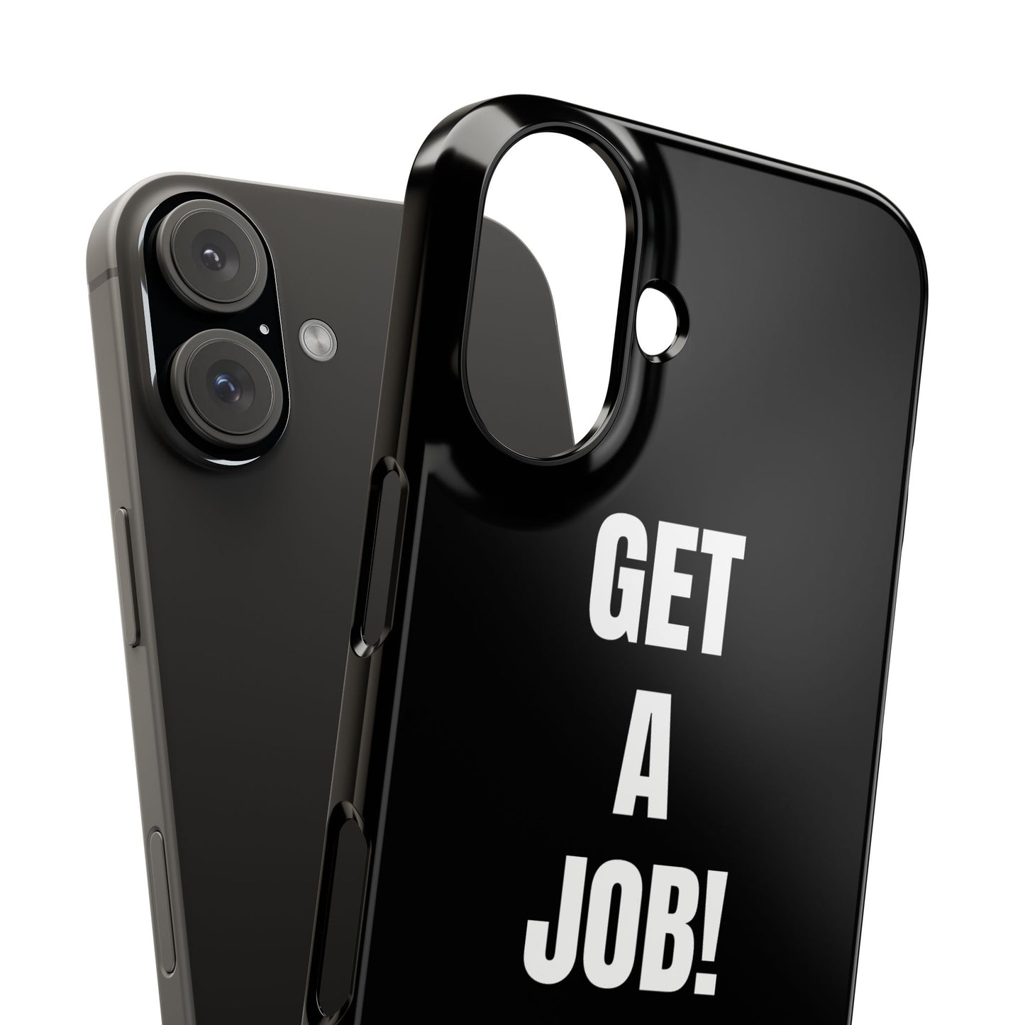 Black Slim Phone Case