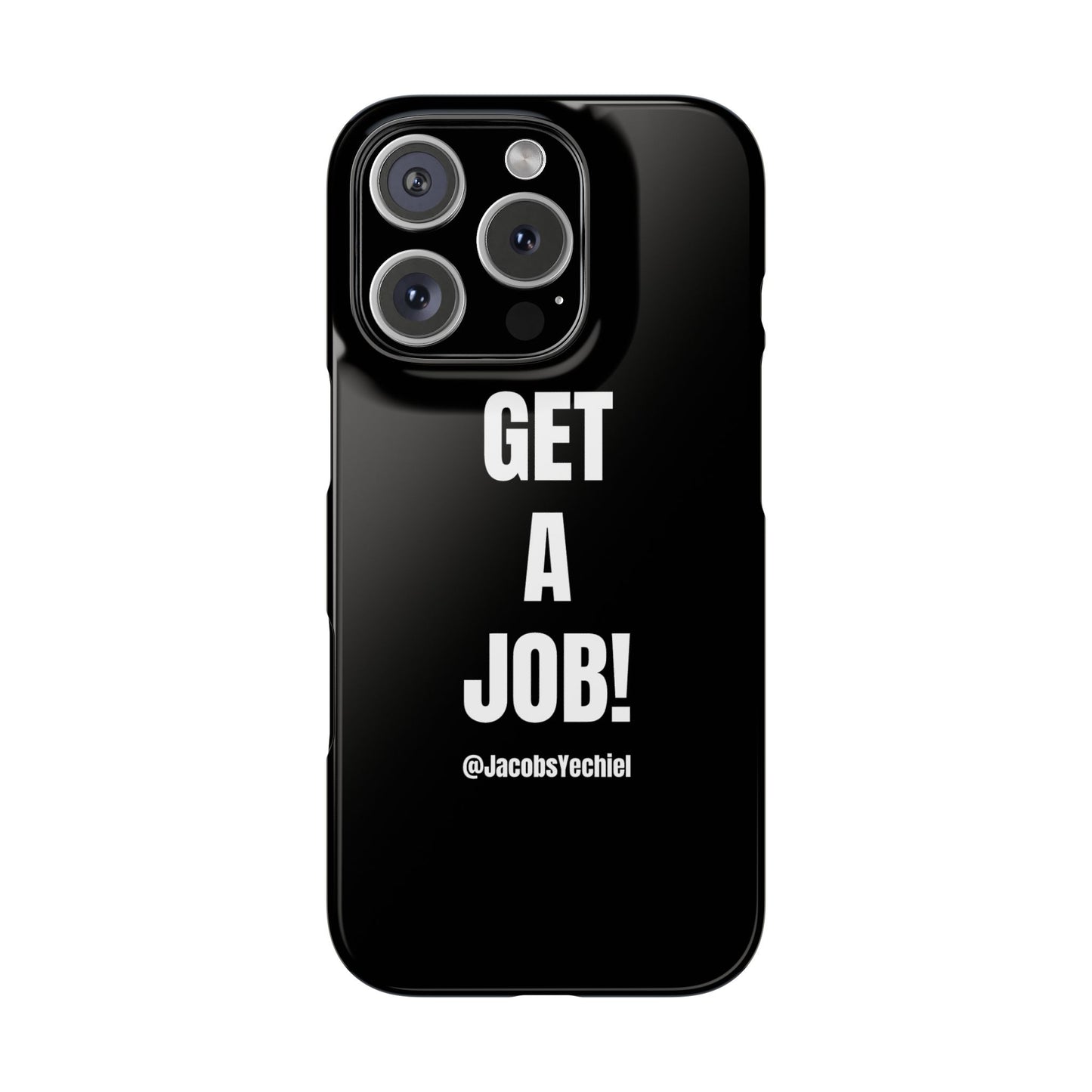 Black Slim Phone Case