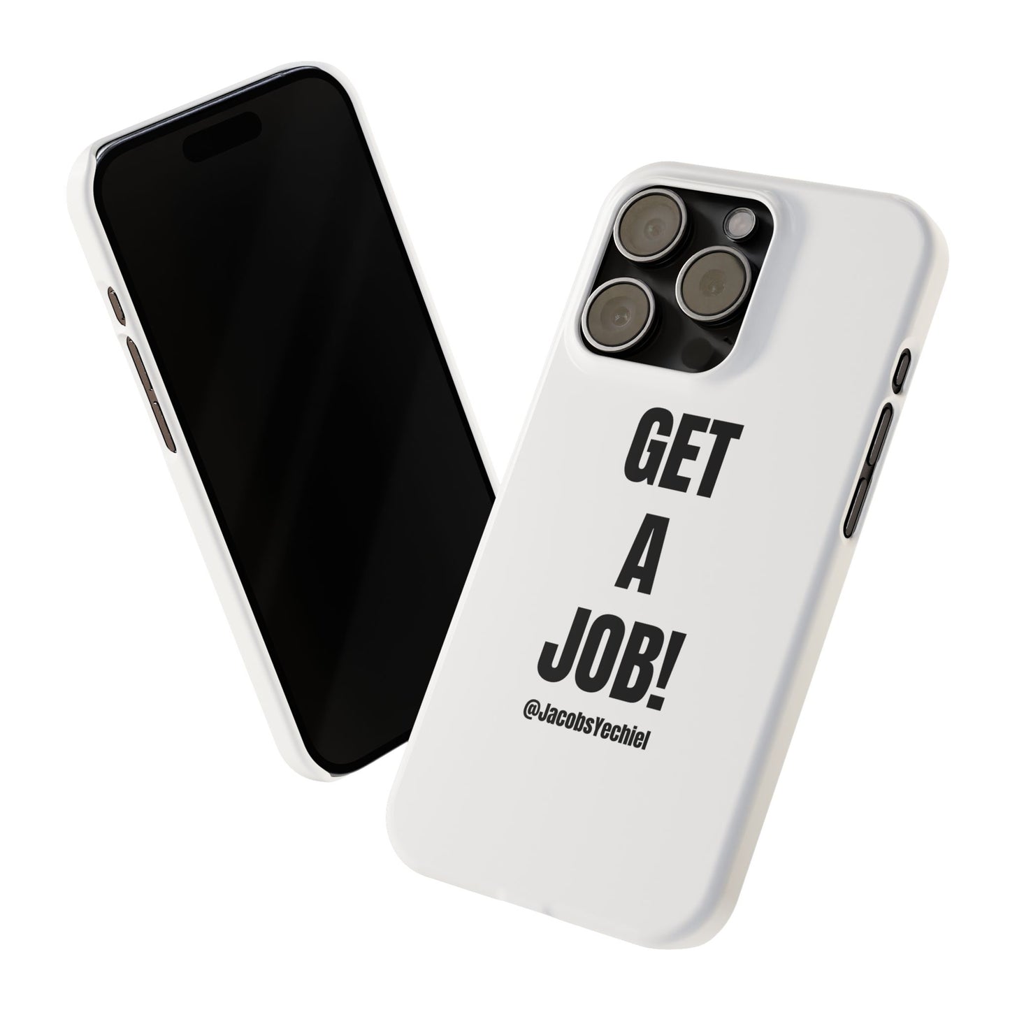 White Slim Phone Case